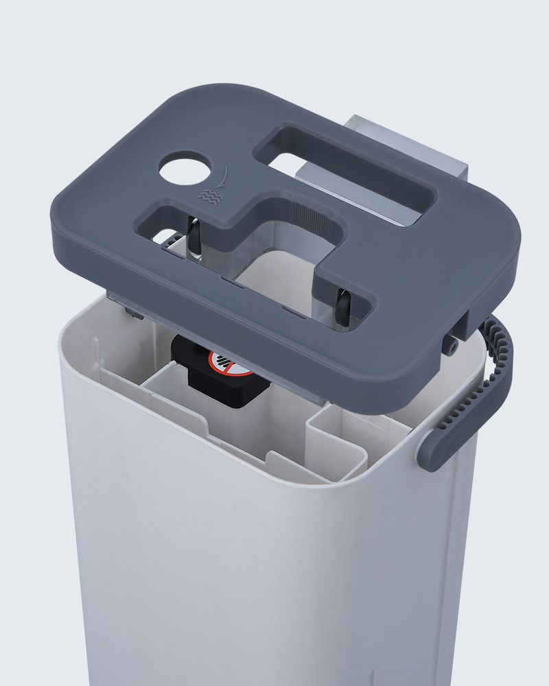 Ensemble de mini seaux à vadrouille plate Mopx à usage humide et sec